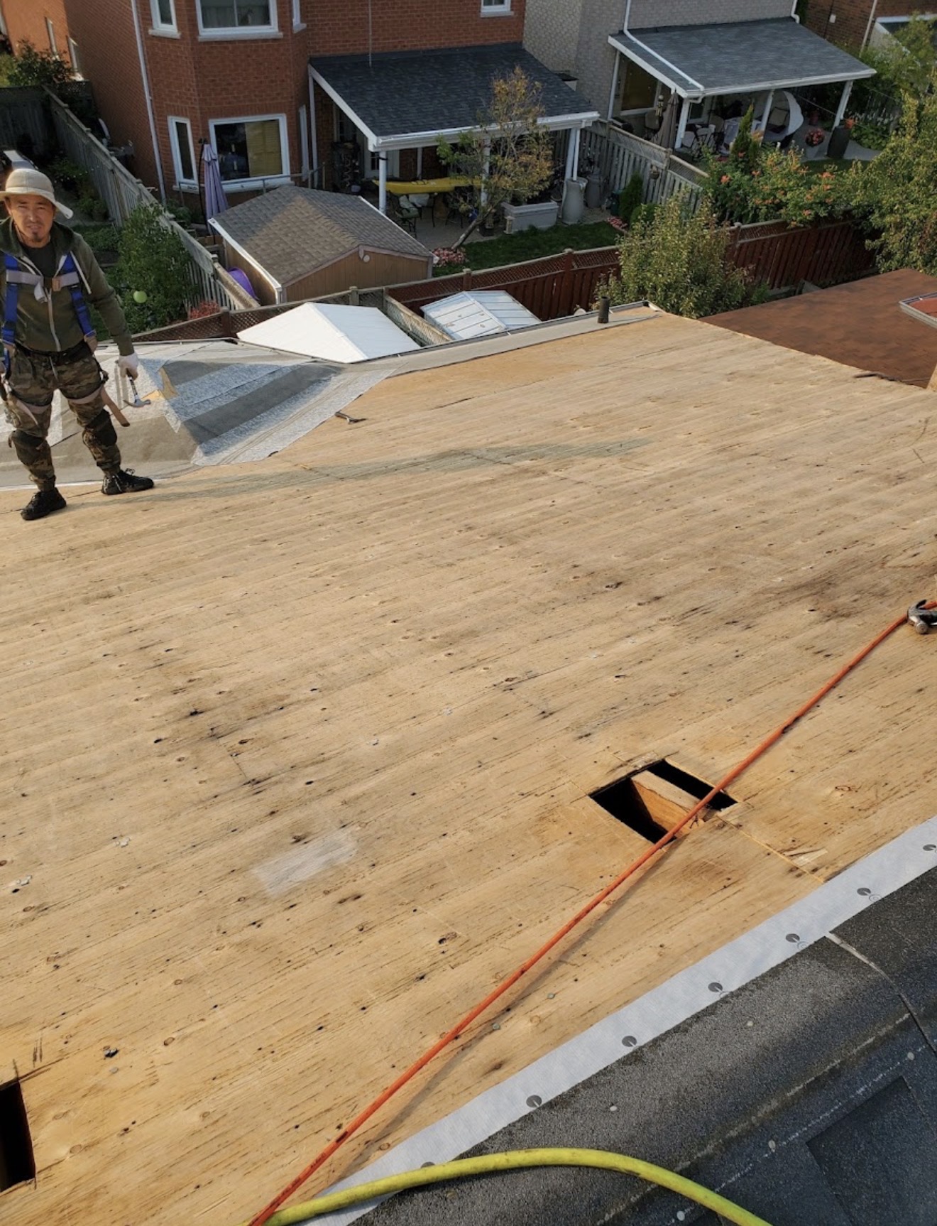 Plywood Deck Replacement