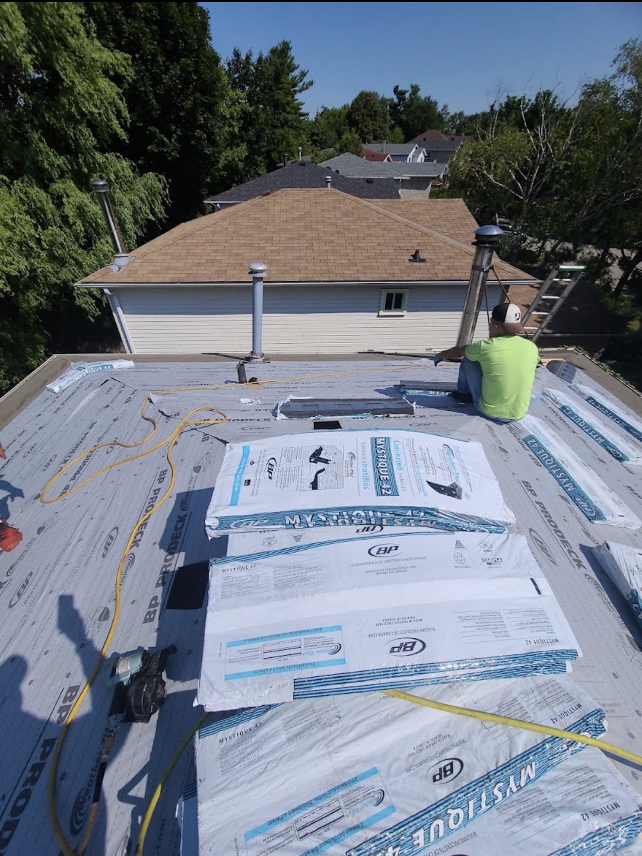 Sloped Roof Underlayment